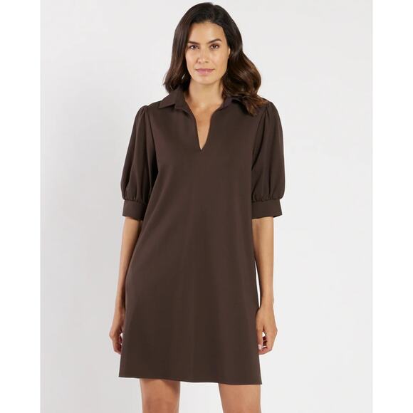 Jude Connally Cocoa Brown Emerson Dress Mini Dress NWT Size Small